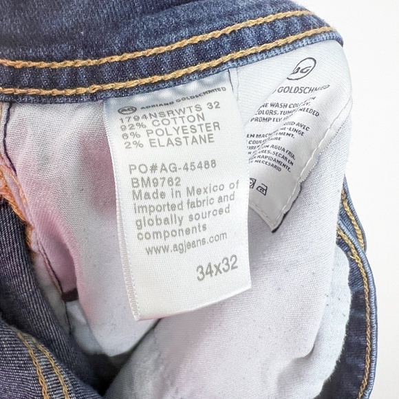 AG Adriano Goldschmied Jeans The Everett Slim Straight 34 x 32 - Picture 8 of 9